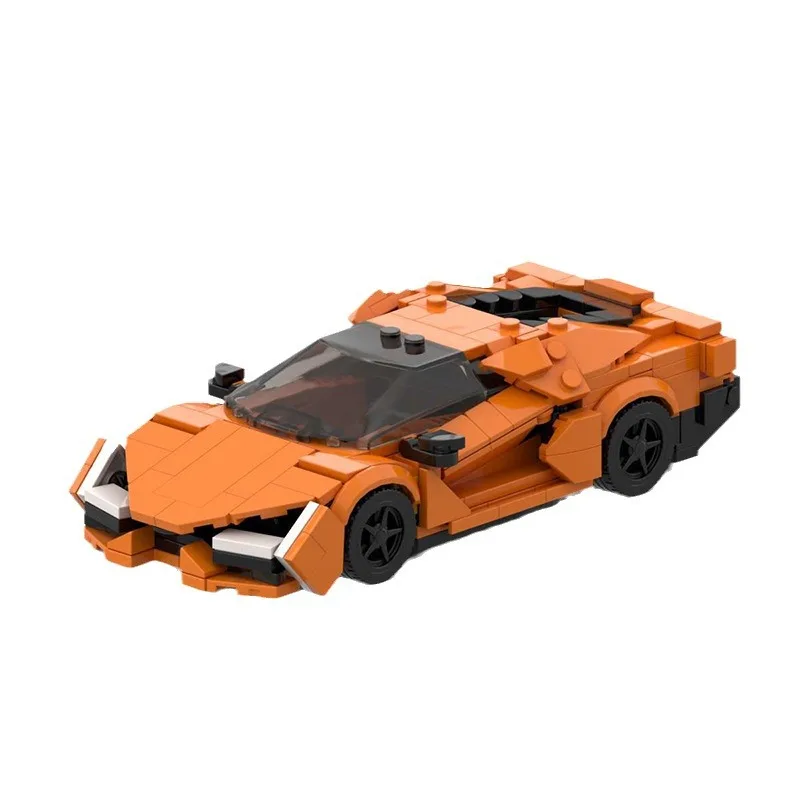 Rambos Revueltos Super Racing Blocks, compatível com Lego pequeno modelo carro de partículas brinquedos, quebra-cabeça montado, presente, novo, quente