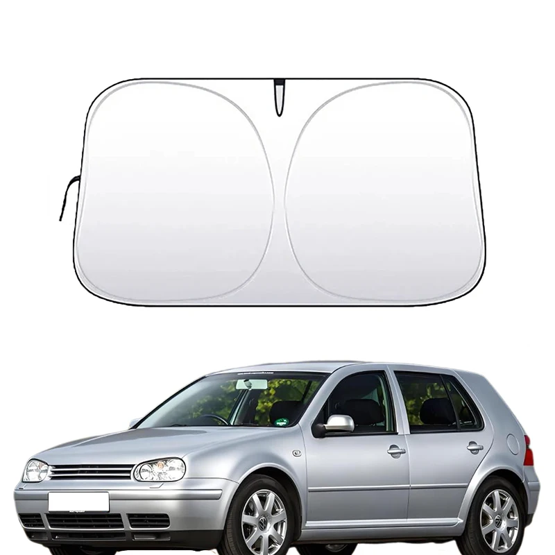 

Folding Car Window Sunshade Cover Sun Shade Windshield Visor Protector Windscreen For Volkswagen Golf 3 MK3 MKIII III 1991-1998