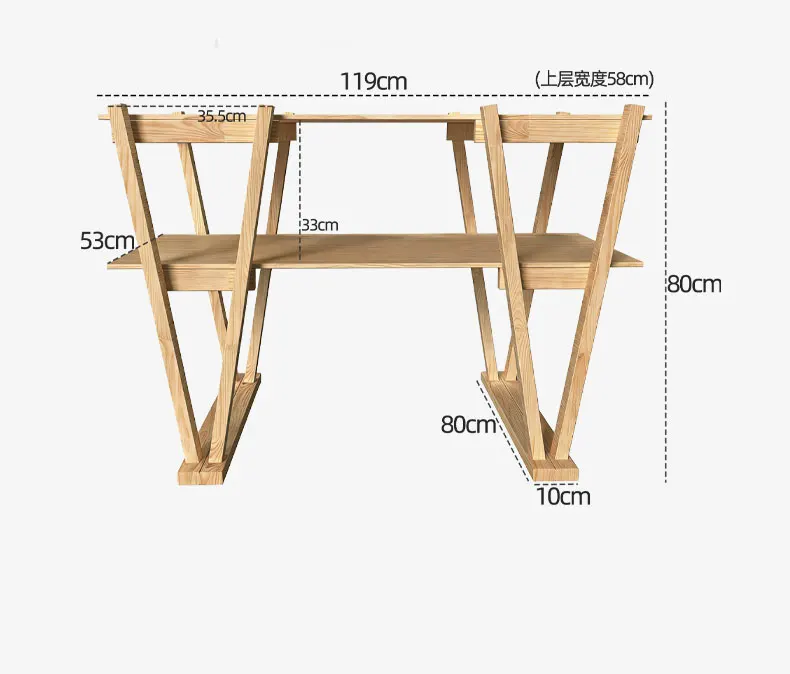 CX model sample product display rack, solid wood premium creative clothing display display