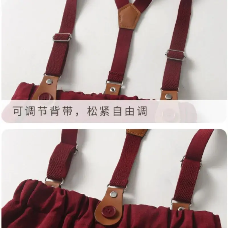 Baby Jongens Kids Kerstman Kerstman Pak Strikje Shirt Met Broek Voor Kinderen Formele Ceremonie Party Prestaties Kerst Kostuum