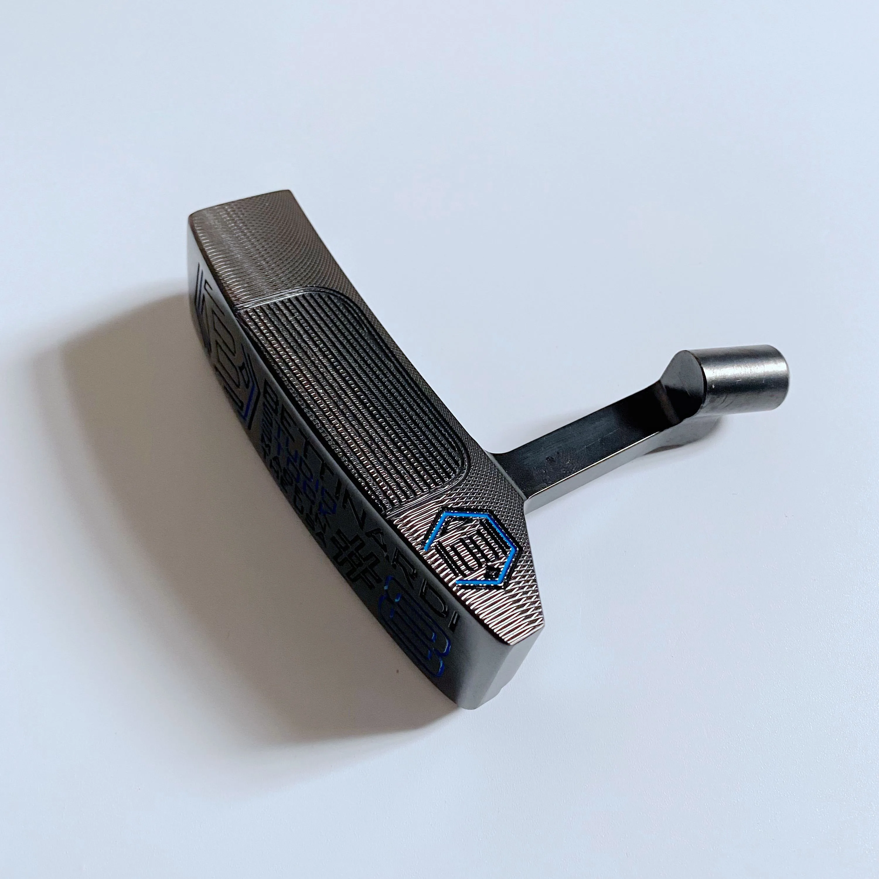 New Golf Putter Black Studid Stock #8 Golf Clubs Putter Head Only Soft Iron Forged