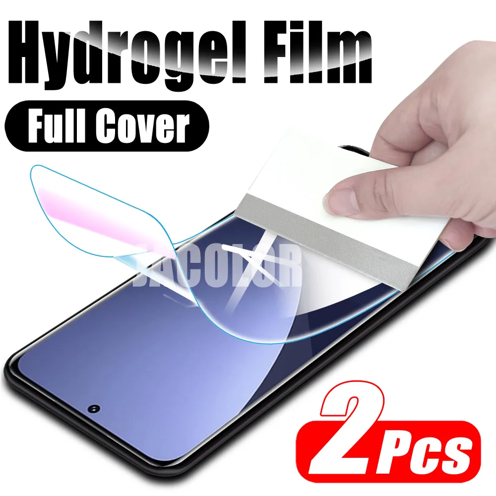 2pcs Full Cover Hydrogel Film For Xiaomi 12X 12 12S Pro Ultral Phone Screen Protector For Xiaomi 12 X 12SUltra 12SPro Protection