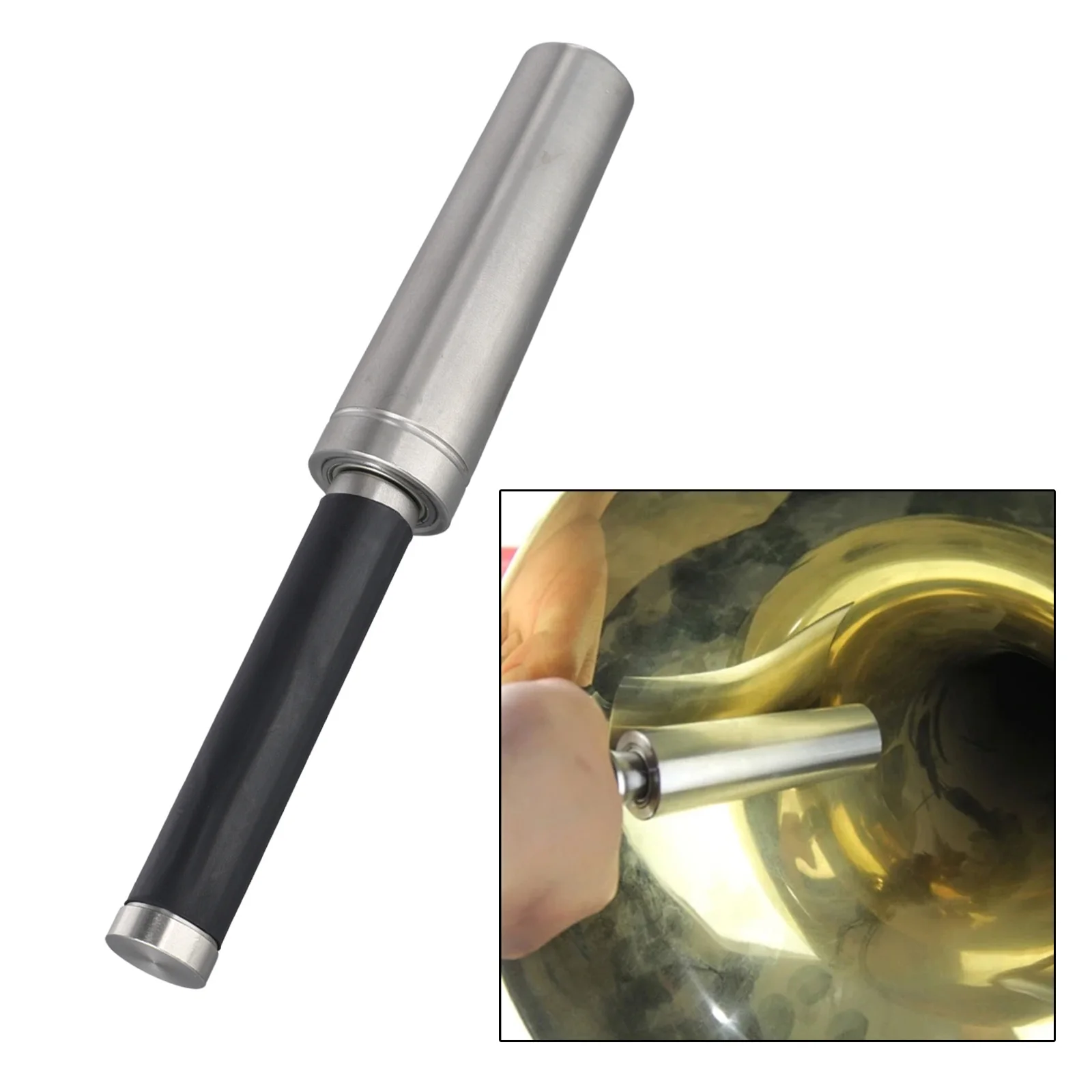 

For Saxophones For Trumpets Instrument Repair Hand Roller Saxophone Dent Repair Tool Smooth Handle Comfortable Grip