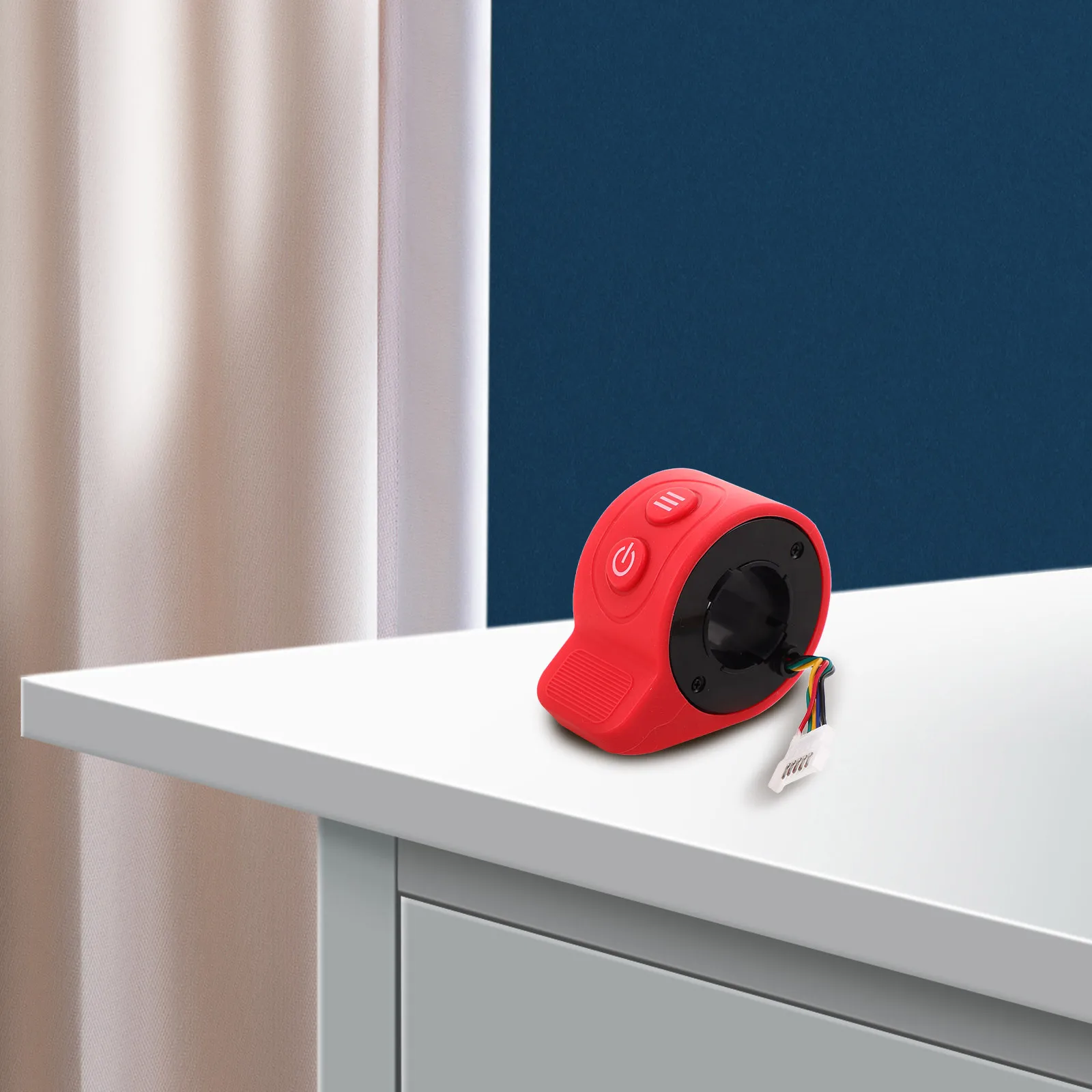 

Электрический скутер, замена дроссельной заслонки для большого пальца, простая установка, ручка управления скоростью, универсальная для аксессуаров для электронных скутеров