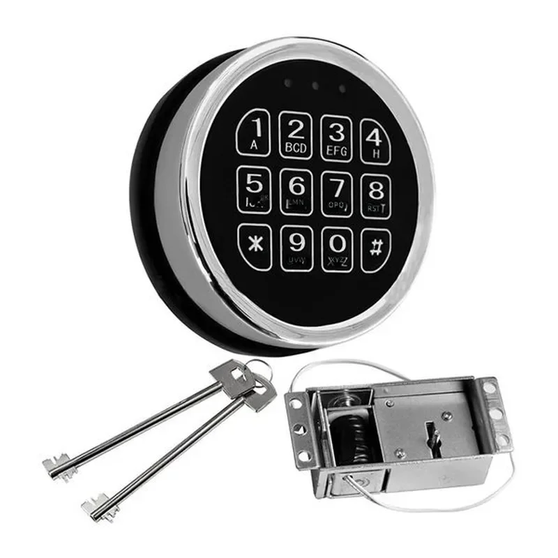 d-122kpf-タッチスクリーンラウンドスマートロックセーフロッカー電子パスワードロックファイルキャビネットパスワードロック用