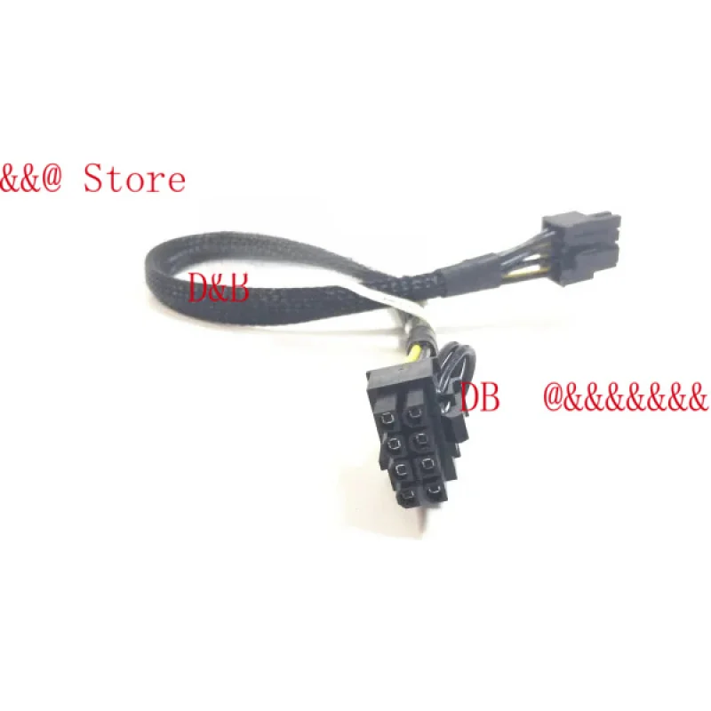 Câble d'alimentation pour carte vidéo GPU, 35cm, manchon noir, 8 broches à 8 broches, pour Dell Precision Tower 5810 T5810