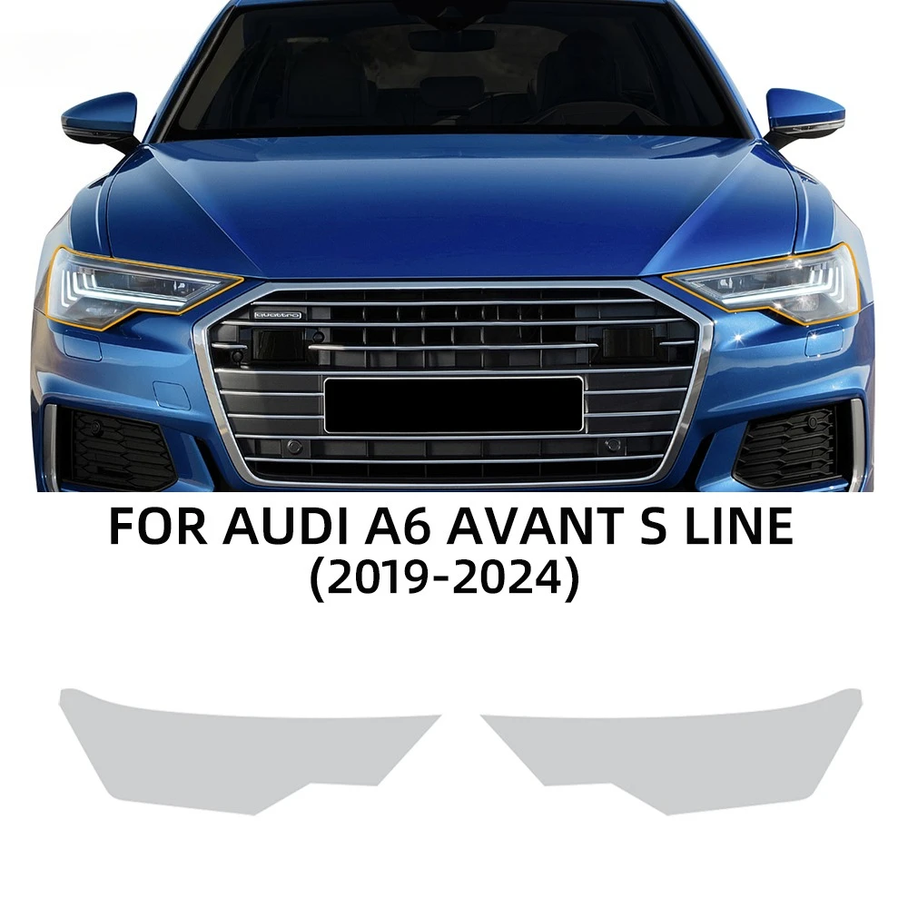 For Audi A6 Avant S‑line 2019‑2024 Car TPU Invisible Paint Protection Film Anti‑Scratch Self‑Healing Modification Accessories