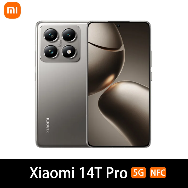 Xiaomi 14T Pro 5G NFC, MediaTek Dimensity 9300+, 50 MP Camera, Wireless HyperCharge Technology, Charger not included