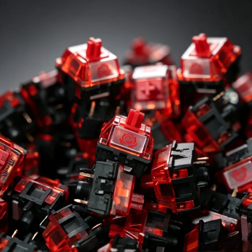 Centifolia Rose 3.6 Switch Customized Chiba Rose Switch Crispy Feeling Trigger Force 37gf/45gf Mechanical Keyboard Accessories