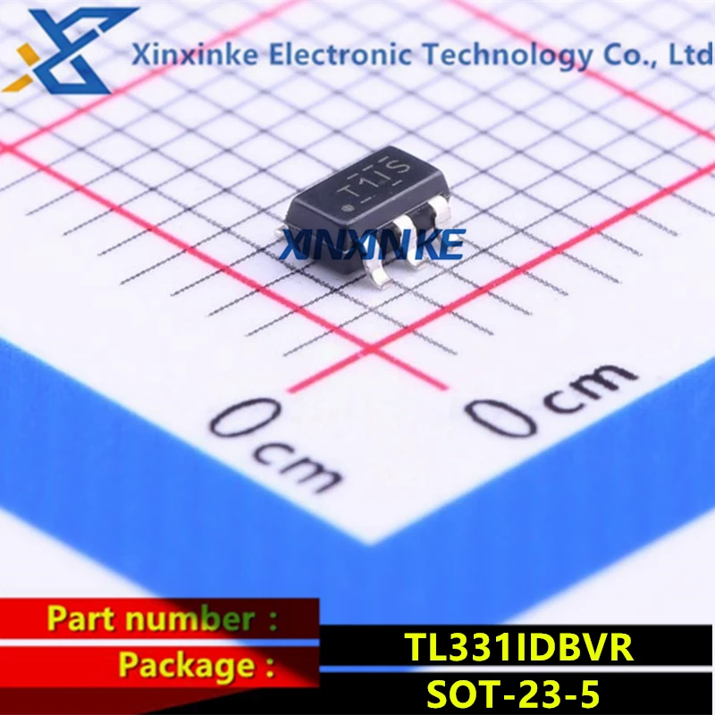 5PCS TL331IDBVR SOT-23-5 Mark: T1IG T1I* Analog Comparators Single/Dual Differential Comparator Amplifier ICs Brand New Original