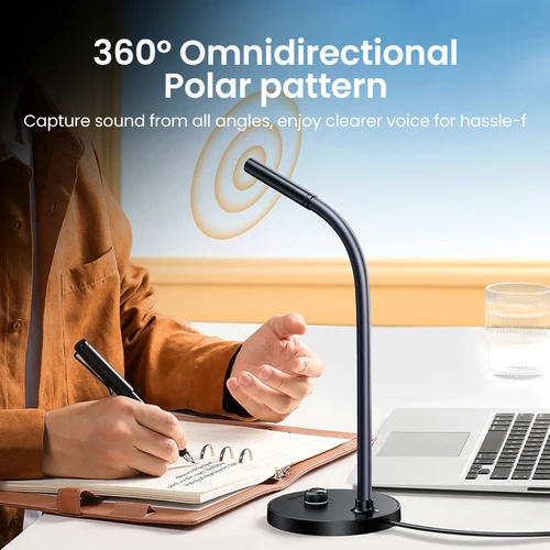 Imagen 2 del producto UGREEN-micrófono USB para ordenador de escritorio y PC, accesorio para Streaming de YouTube, Podcasting, Gaming Mic para Mac Windows Audio micrófonos