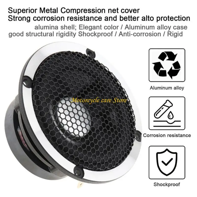 

U75F Integrated Design Midrange Car Speakers Offering Clear Sound and Elegant Design Suitable for Improved Driving Enjoyment
