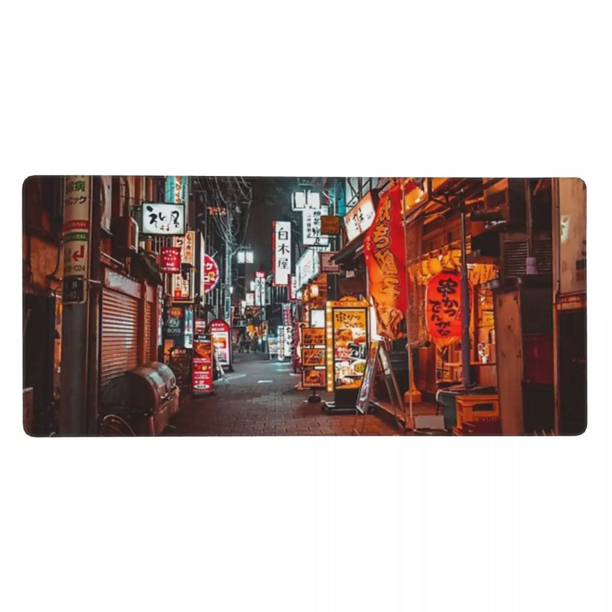 Gaming Accessories Mouse Pad Warmth Of Neon Tokyo Signs Mousepad Large Mouse Mat Computer Gamer Desk Mat