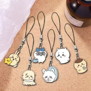 Rantai Ponsel ChiIkawaS ハチワレ Hachiware うさぎ USAGI ちいかわ Rantai Liontin Ponsel Karakter Kartun Lucu Hadiah Kecil 10 anime pesona ponsel penjualan terbaik - №