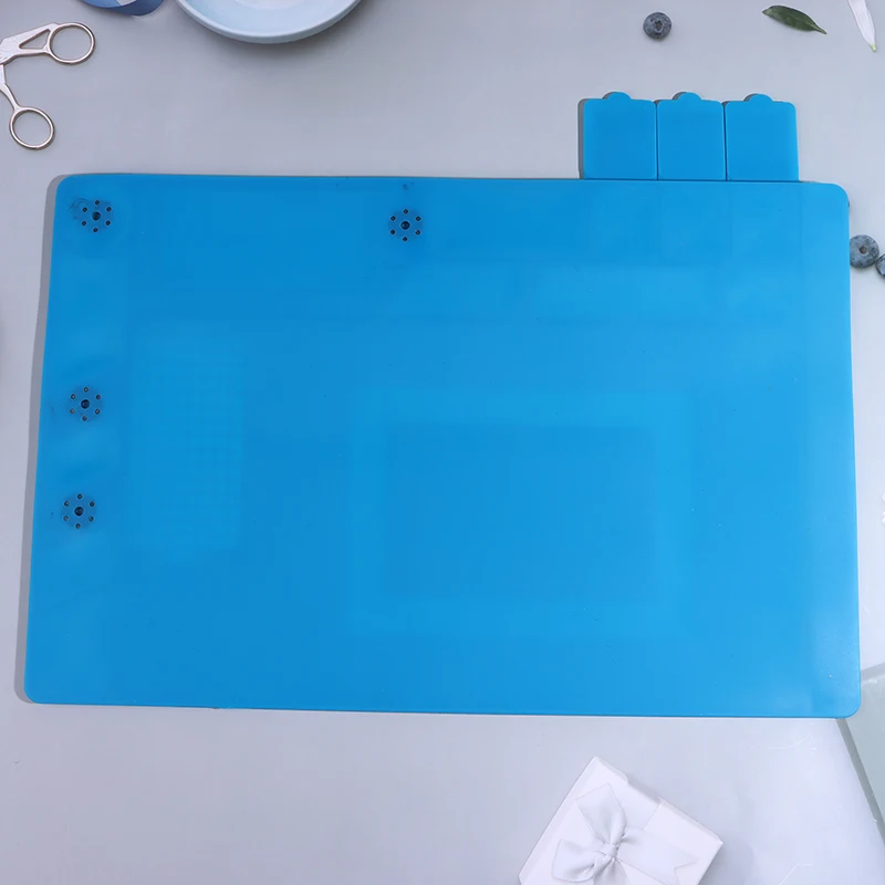 Silicone Soldering Pad Desk Platform Mat For Welding Station Iron Phone PC Repair Magnetic Heat Insulation