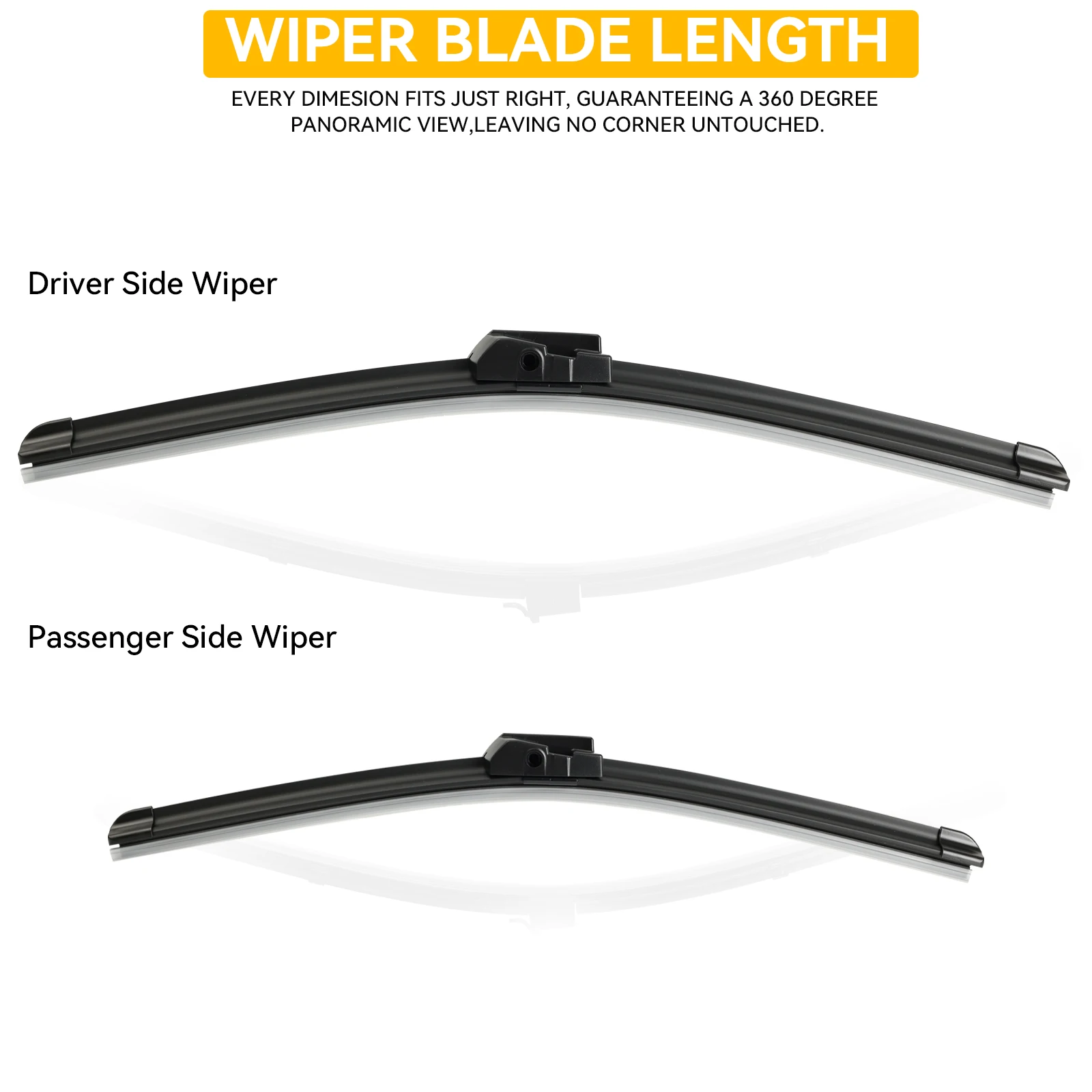 Erick\'s Wiper LHD Front Wiper Blades For BMW 5 Series F07 F10 F11 2011 - 2016 Windshield Windscreen Window Rain Brushes 26\