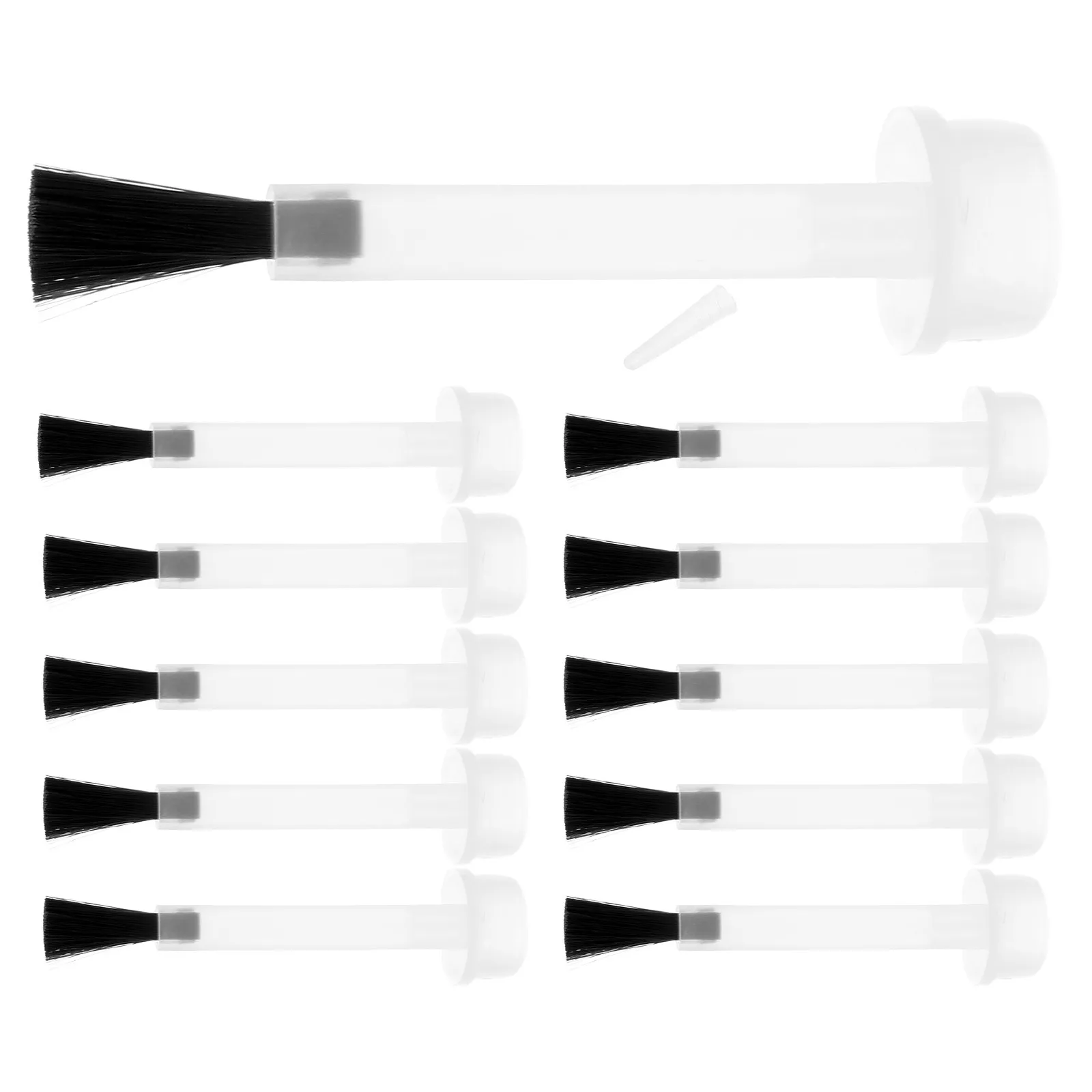 20 stuks nagellak fles borstel vervanging kleine gel nail art applicator tool voor dip poeder vloeistof gebruik herbruikbaar duurzaam