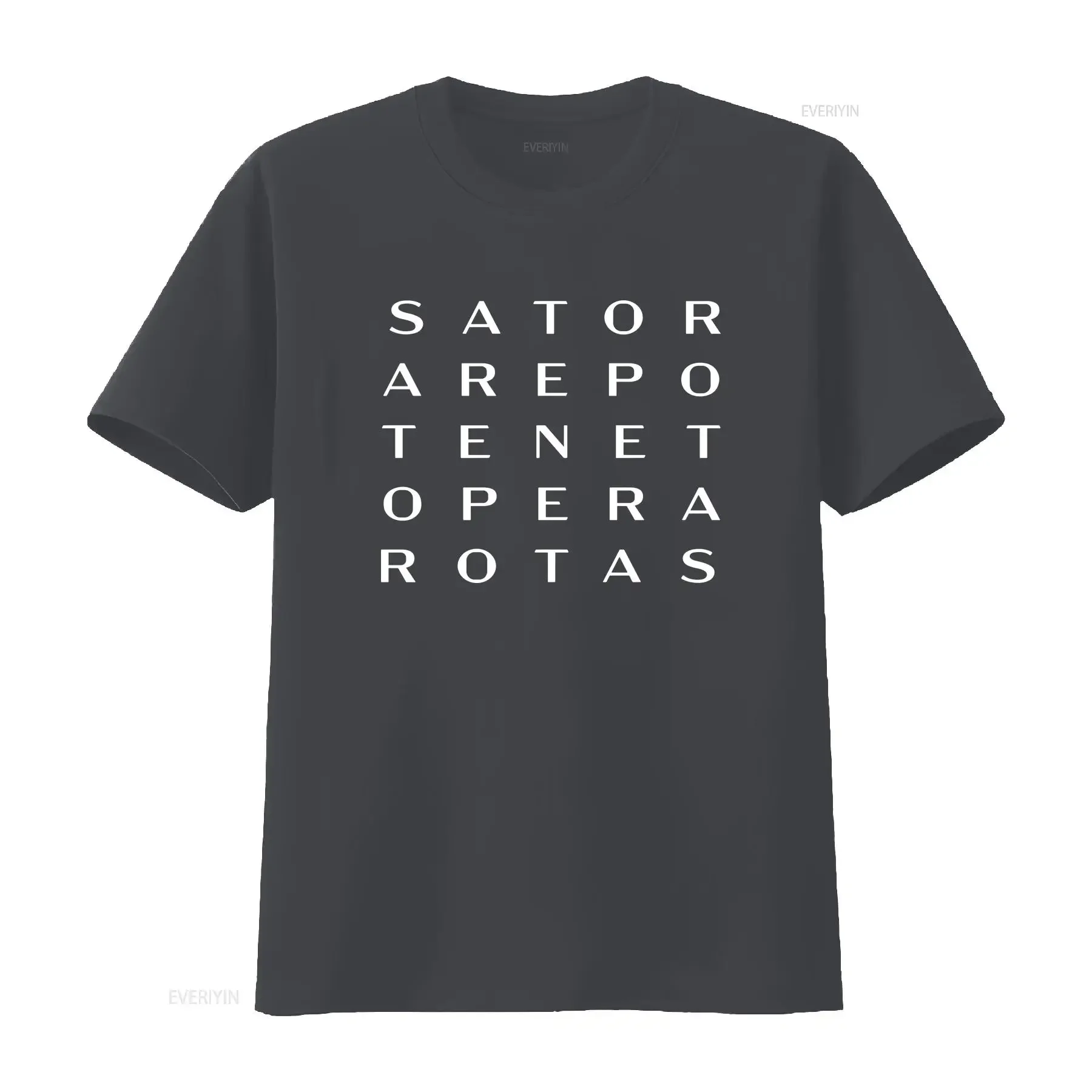 Sator Cube T Shirt Arepo Tenet Opera Rotas Ancient Mystery Latin Palindrome Pompeii Secret History Magic Templar Square graphic - view 4