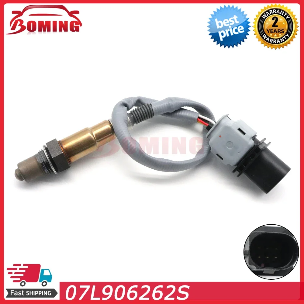 O2 Oxygen Lambda Air Fuel Ratio Sensor 07L906262S For AUDI A4 A5 A6 A8 5.2L Q5 1.8 2.0 TFSI Q7 3.6L Quattro 2005-2018 0258017153