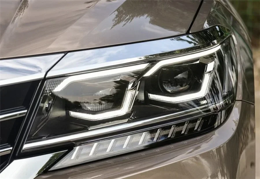 For Volkswagen VW Passat 2019 2020 LED Front Headlamp Cover Transparent Headlight Shell Plexiglass Auto Replacement Parts