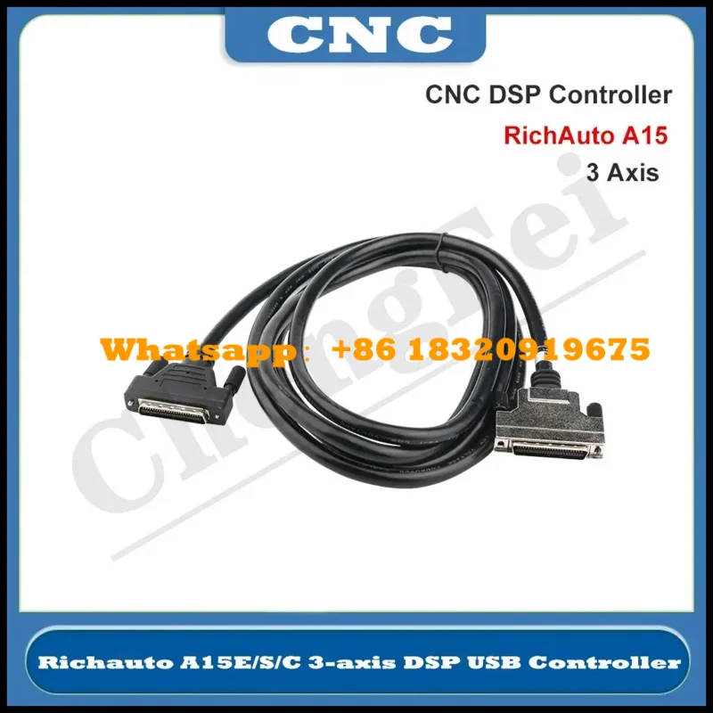 Richauto A15 Multi-Axis 3-Axis CNC DSP Controller Offline USB Motion Control System Manual For CNC Router Cylinder Cyclmotion