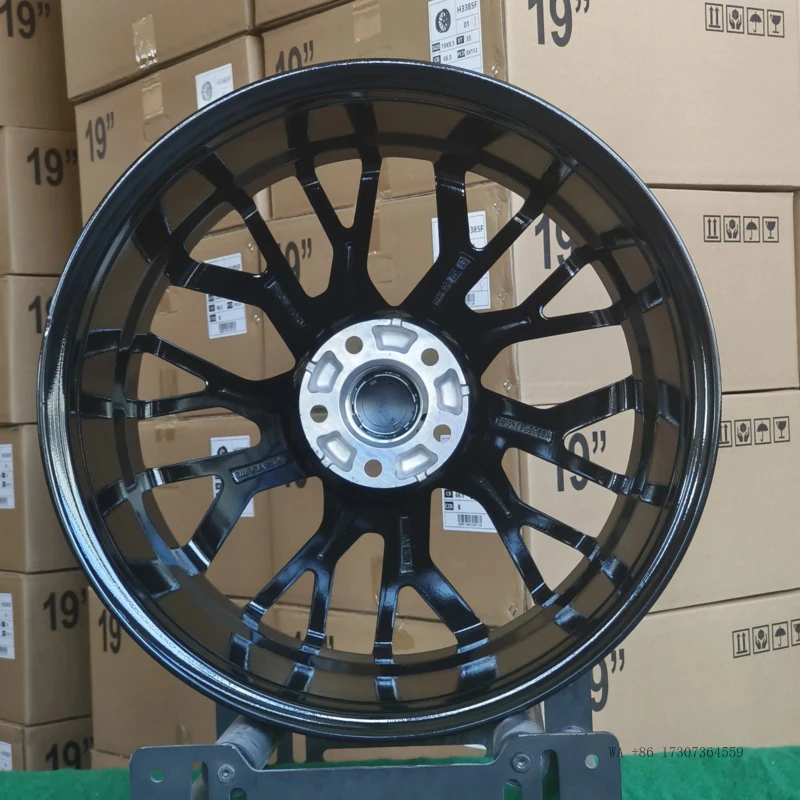 Hot 5x112 Wheels for Audi RS4 RS5 RS6 RS7 C7 C8 S4 B8 B9 S5 S6 S7 S8 SQ5 19 20 21 Inch Gloss Black Alloy Rims in Stock - view 4