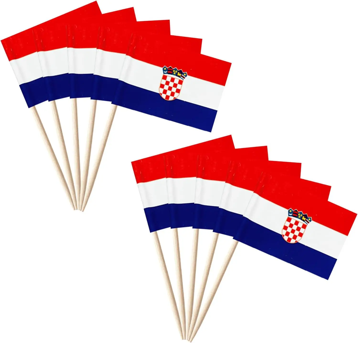 50PCS Croatia Flag …