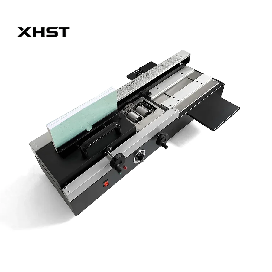Office Desktop Manual Easy Operating Book Glue Perfect Binder Binding Machine Book Binding Machine Glue Automatic Tool