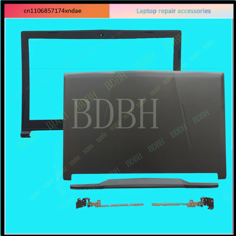 For MSI GL63 9RC 9RD 9RDS GL63 9SC 9SD 9SE LCD Back Cover + Front Bezel + Hinges