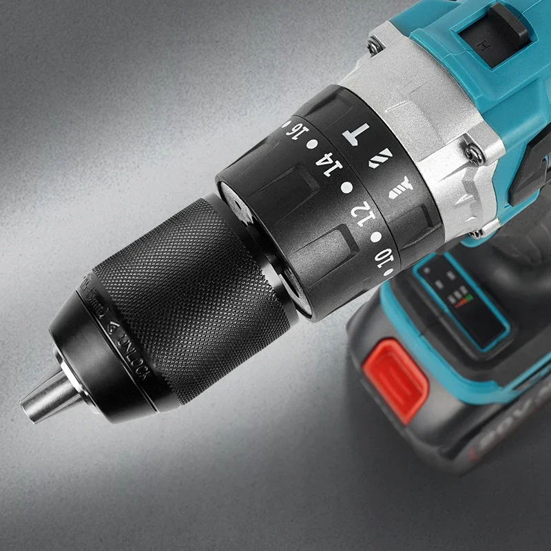 VVOSAI 20V Brushless Electric Drill 20 Torque 115NM Cordless Screwdriver Li-ion Battery Electric Power Screwdriver Drill