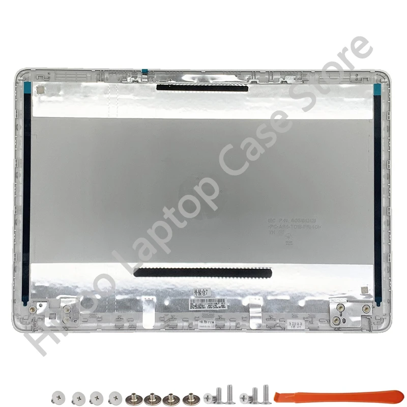 Imagem -04 - Laptop Lcd Tampa Traseira Frente Moldura Dobradiças Palmrest Caixa Inferior para hp 14s-cf cr 14-cf 14-dk 14-df Capa Traseira Top L24469001 Novo