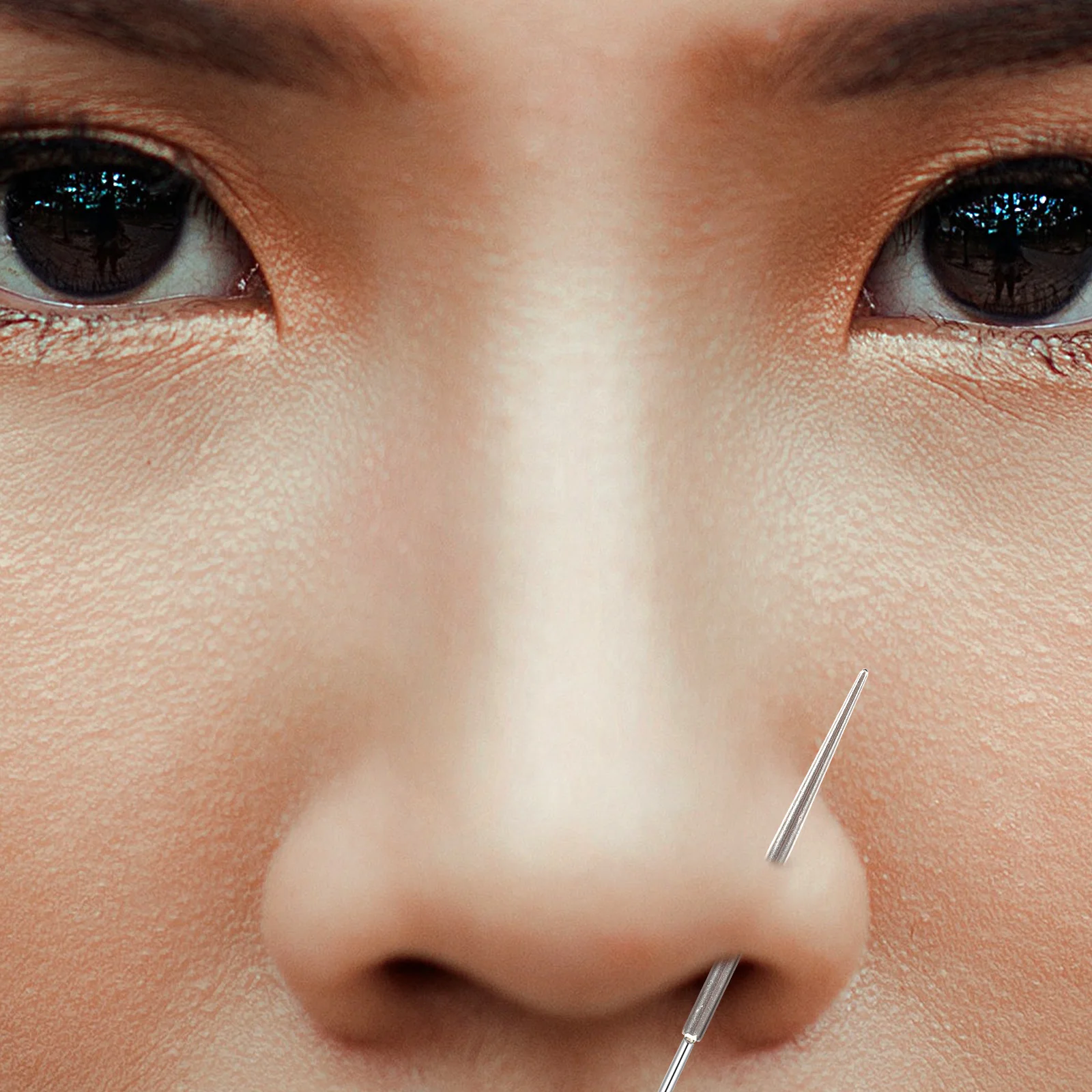 

8 Pcs Piercing Guide Rod Body Jewelry Taper Pin Set for Ear Nose Lip Piercings Easy to Use Stainless Steel Tools Kit