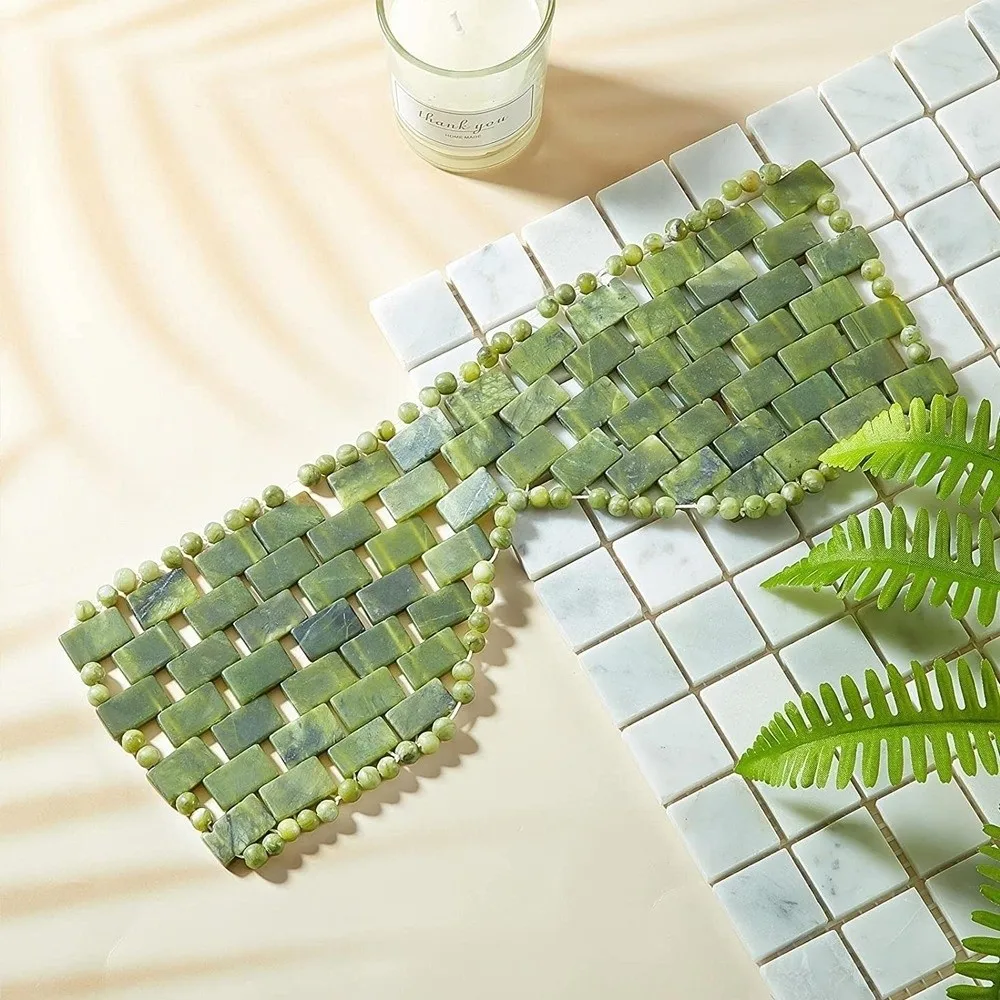 Eye Massager Jade Eye Mask Facial SPA Relaxation Facial Cooling Mask Cooling Sleep Anti Aging Cooling Jade Eye Mask Face Sleep