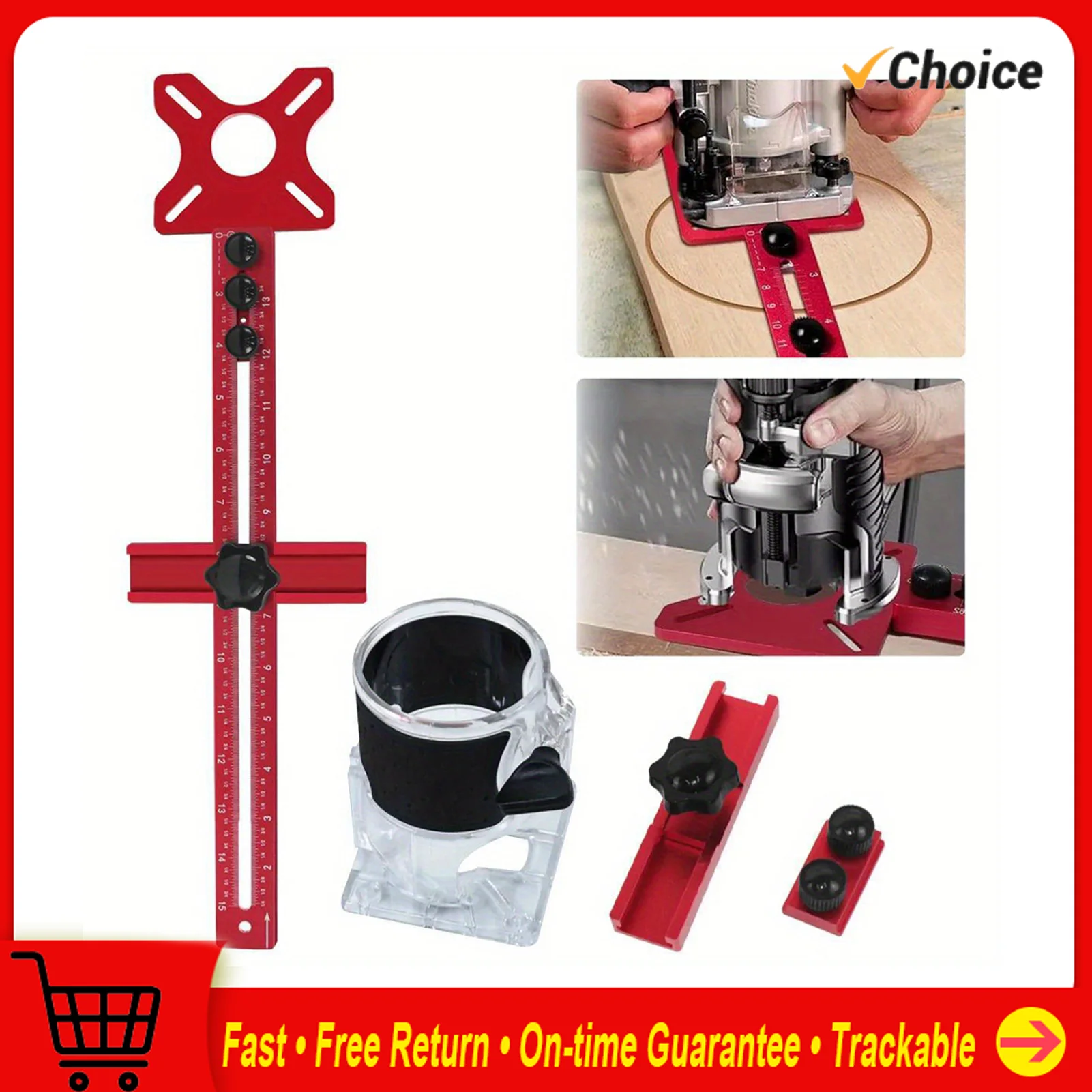 

Router Milling Groove Bracket Aluminum Alloy Router Circle Cutting Jig Adjust Router Jig for Woodworking Slot Milling Bracket