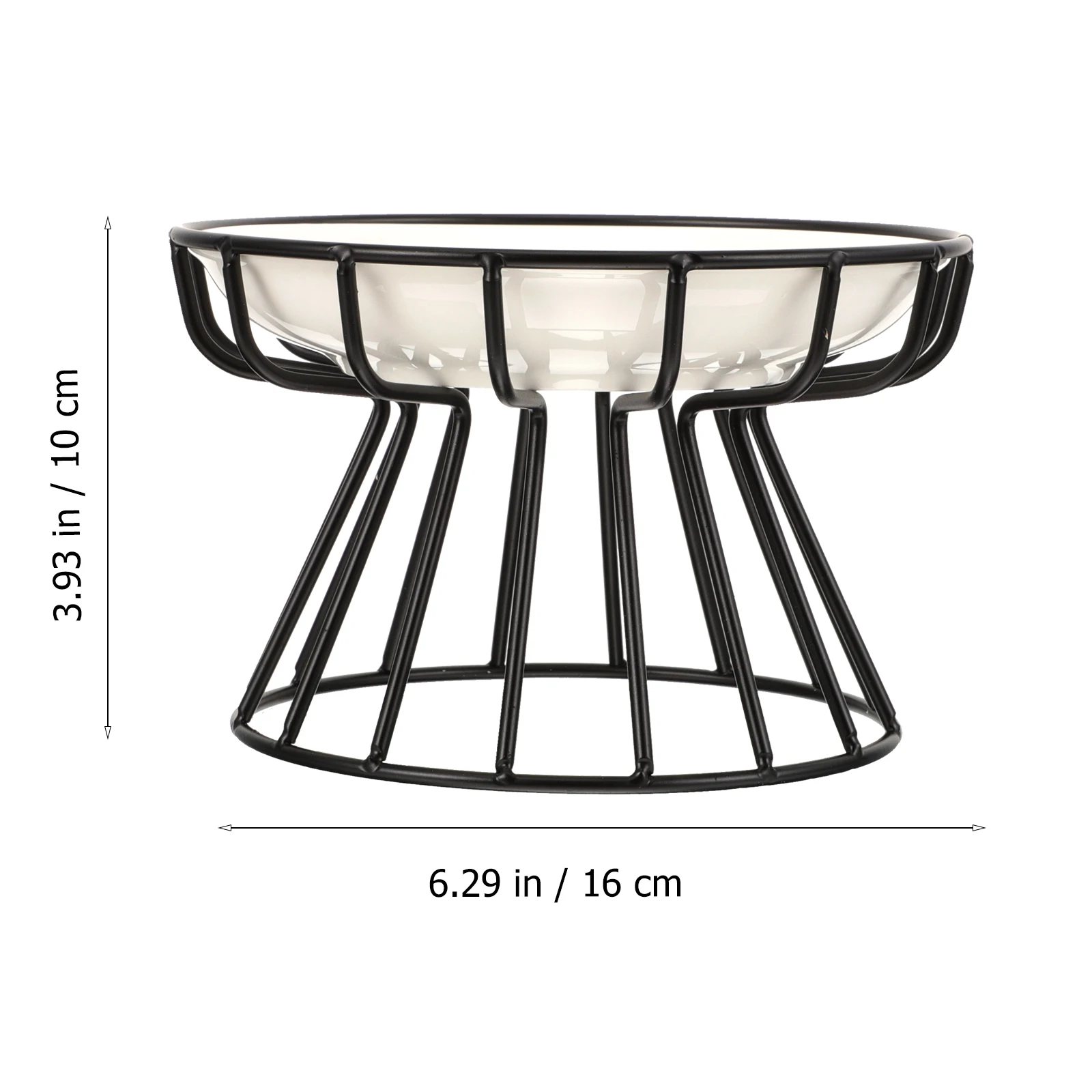 

1 set Pet Cat Dog Food Bowl Elevated Cat Bowl Durable Easy Clean Stable Bracket Feeding Watering Container For Pets