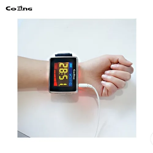 

High Blood Sugar Control Therapy Laser Watch Diabetes Rhinitis Cholesterol Hypertension High Blood Pressure Laser Acupuncture