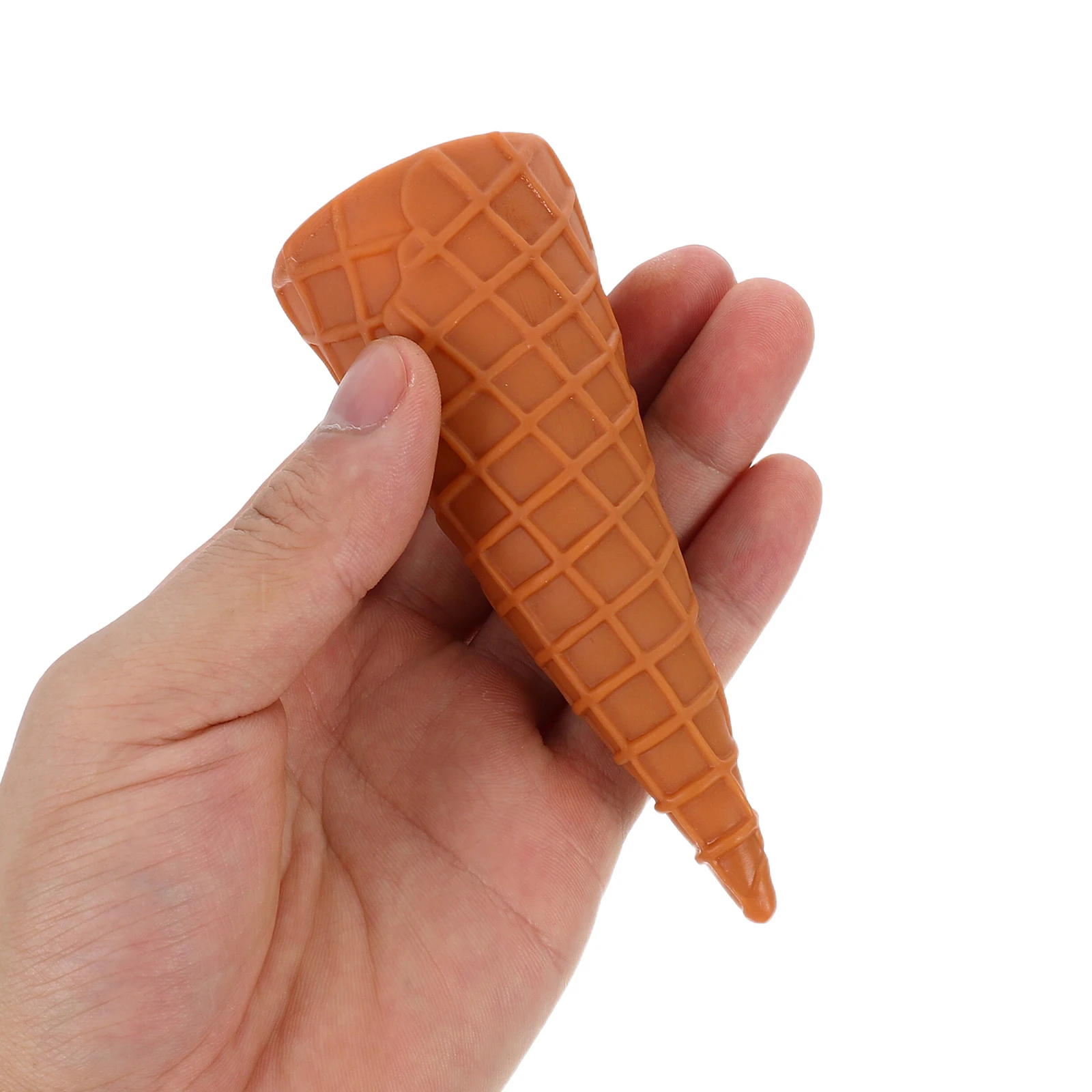 

2pc Mini Ice Cream Cone Mold Realistic Simulation Food For Kids Pretend Play Party Wedding Decor Portable Dessert Display