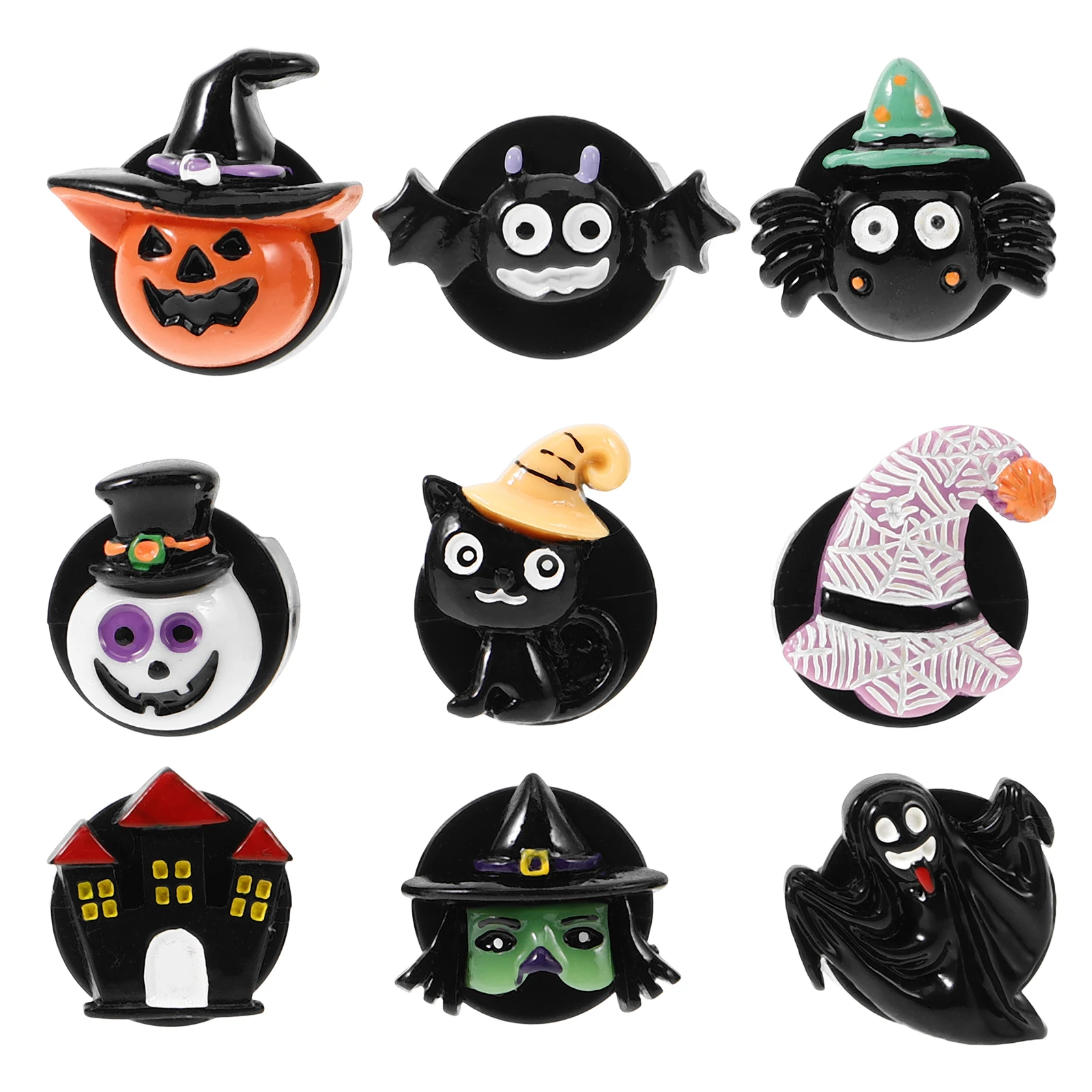

9 Pcs Pumpkin Car Perfume Interior Decorations Air Outlet Clip Accessories Vent Clips Conditioner Fragrance