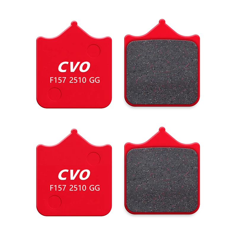 CVO Motorcycle Front and Rear Brake Pads for Benelli TRK502 TRK502X TRK 502 Leoncino 500 BJ500 BJ500GS-A BJ 500