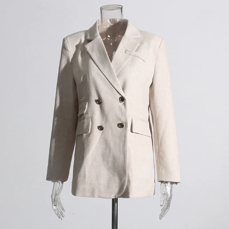 VIBE Set Kasual Fashion Blazer Baru Musim Panas 2025 + Rompi Ramping + Set Celana Pendek 5udt1c