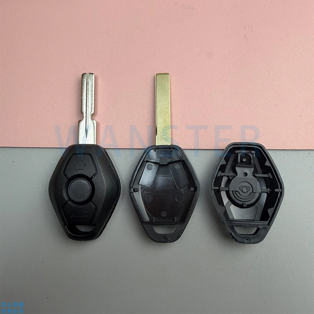 Upgrade New Car Key Fob Shell Case Housing for BMW E38 E39 E46 X3 X5 Z3 Z4 1 3 5 7 Series Z1 Z2 Z5 E60 E83 E53 EWS System