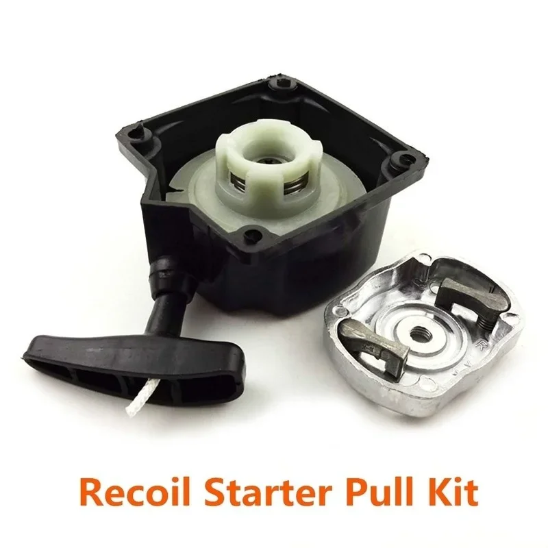 Recoil Starter Pull Kit for Gasoline Brush Cutter Engine 43CC 49CC 52CC Lawn Mower Brush Mower Accessories Garden Power Tools