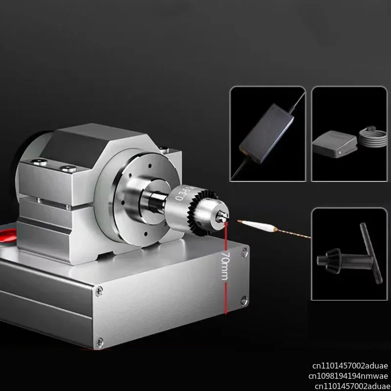 Electric Fishing Float Painting Machine with Foot Pedal Switch and JTO Chuck