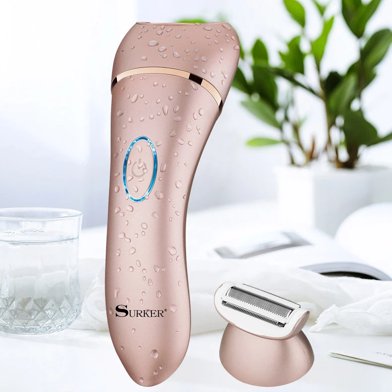 SURKER SK-517 2-in-1 Electric Hair Trimmer & Shaver – USB Rechargeable, IPX6 Waterproof, Full Body Use