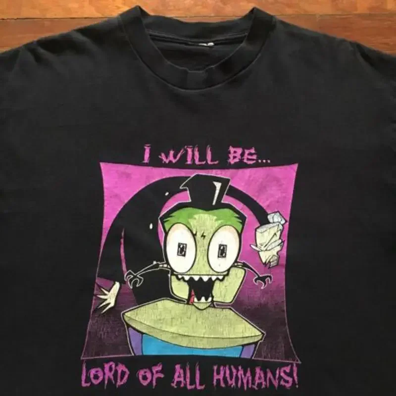 Invader Zim T-Shirt 100% Cotton Tee Best Gift All Size S-5XL
