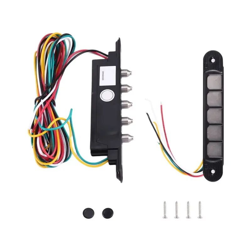 [B24B!】 Stainless Steel 5 Pin Door Wire Connector Flexible Door Contact Loop For Security Doors Wooden Doors