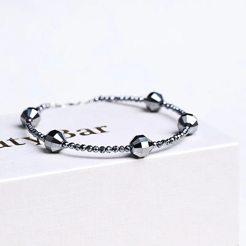 Terahertz Lantern Bead Bracelet Energy Stone Beaded Jewelry