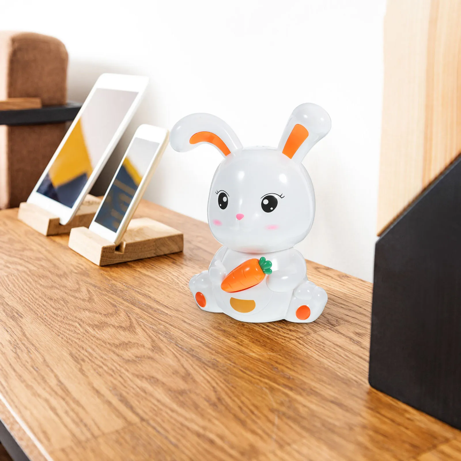 

Cute Bunny Piggy Bank Cartoon Rabbit Coin Container Decorative Money Jar for Girls Kids Room Piggy Bank Cartoon Money Jar