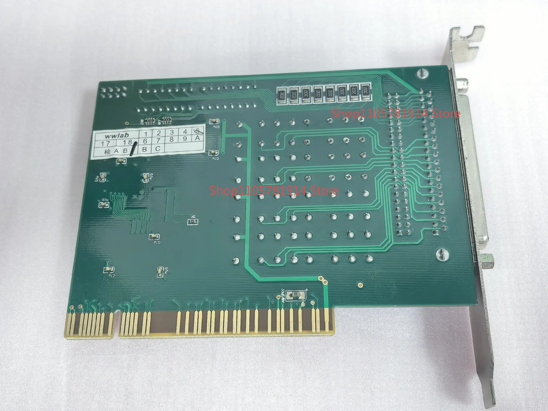 For Shuangnuo AC6650 PCI Bus IO Board 8-way Relay Isolation 8-way in, Switch Input and Output Card