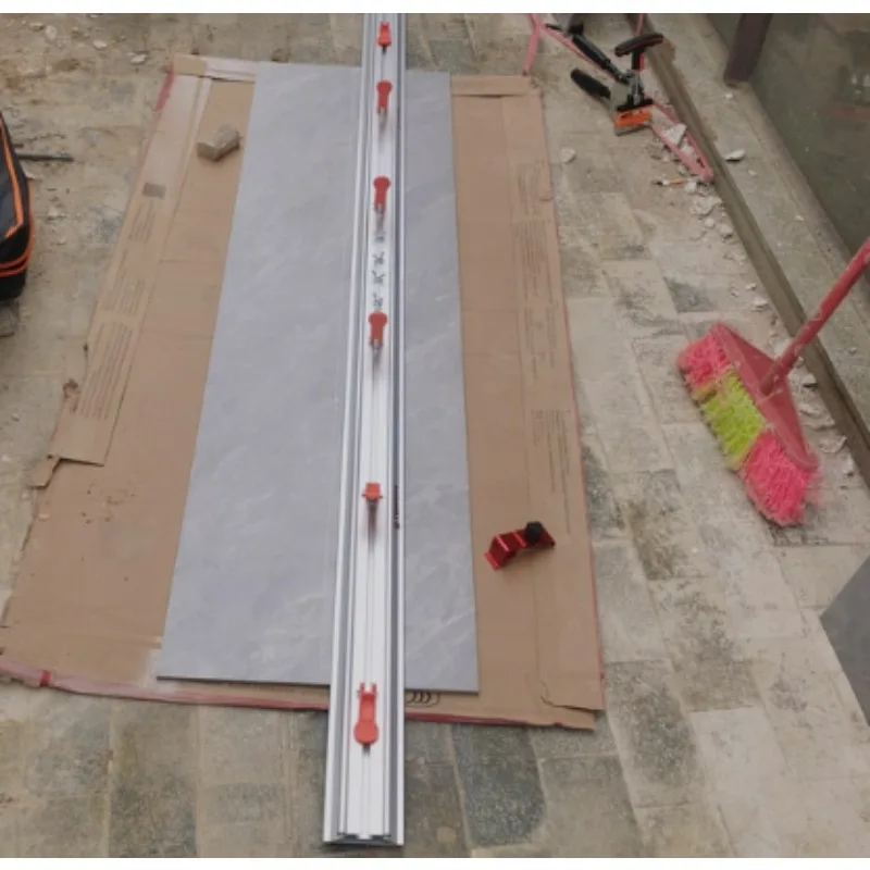 Upgraded Portable Manual Push Pull Rail Tile Cutter New Type High Precision For Slab Porcelain Floor Tiles 1500mm 1600mm 1800mm